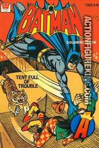 Batman Tent Full of Trouble coloring book from Whitman.