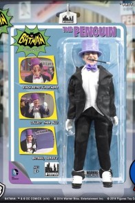 MEGO style Classic Batman TV Series BURGESS MEREDITH as THE PENGUIN 8-Inch Action Figure from FTC