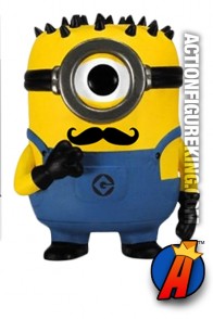 Funko Pop! Movies Despicable Me 2 variant mustache Carl vinyl bobblehead figure.