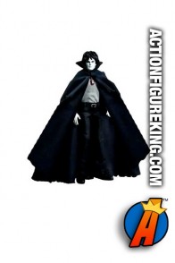 13 inch DC Direct fully articulated Sandman action figure with authentic fabric outfit.