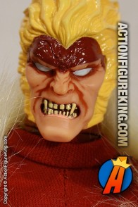 Marvel Famous Cover Series 8 inch Sabretooth action figure with removable fabric outfit from Toybiz.