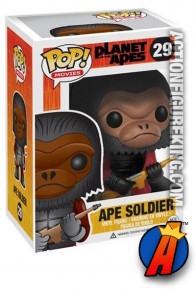 Funko Pop! Movies Planet of the Apes Ape Soldier figure number 29.