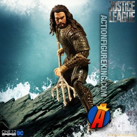 MEZCO 1:12 DC COMICS JUSTICE LEAGUE AQUAMAN Movie Action Figure