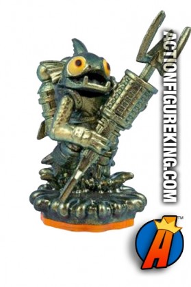 Skylanders Giants variant Metallic Green Gill Grunt figure from Activision.