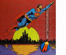 1973 American Publishing Corporation 81-Piece Superman Jigsaw Puzzle.