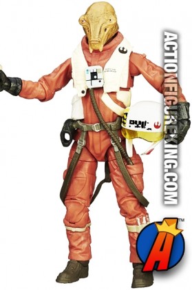 STAR WARS 6-Inch Scale Black Series X-WING PILOT ASTY Figure from HASBRO.