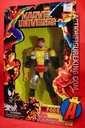 Articulated X-Men Deluxe 10-inch Forge action figure from Toy Biz.