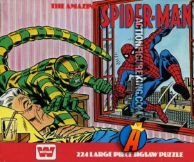 This Amazing Spider-Man puzzle is a UK import from Whitman.