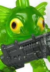 Skylanders Spyro&#039;s Adventure First Edition Translucent Gill Grunt figure from Activision.