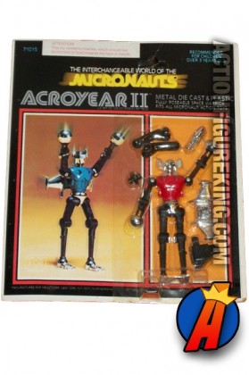 Mego Micronauts 3.75-inch scale Acroyear II action figure.