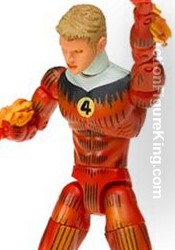 Marvel Legends Fantastic Four Gift Set 6 inch Human Torch action figure from Toybiz.