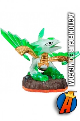 Skylanders Giants variant Jade Flashwing figure from Activision.