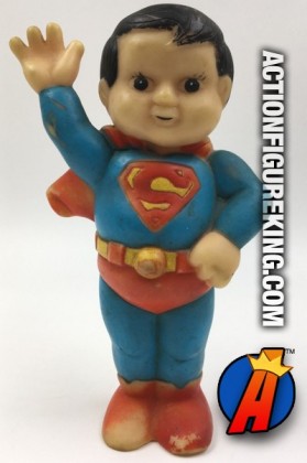 1978 DC COMICS 7-INCH VINYL SUPERMAN JUNIOR SQUEAK FIGURE