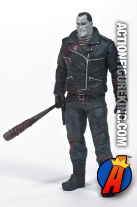 An exclusive Skybound Walking Dead Negan figure from McFarlane Toys.