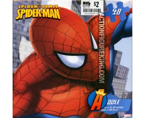 Spider-Man Spider-Sense 48-Piece jigsaw puzzle from Cardinal.