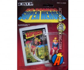 2-inch DC Comics Super-Heroes Die-Cast Metal Supergirl figure.