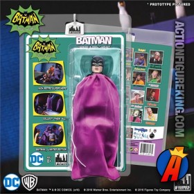 BATMAN 1960s Classic TV Series ADAM WEST HEROES IN PERIL Series 2 PURPLE VARIANT ACTION FIGURE from FTC circa 2016