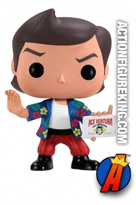 Funko Pop! Movies Ace Ventura vinyl bobblehead figure.