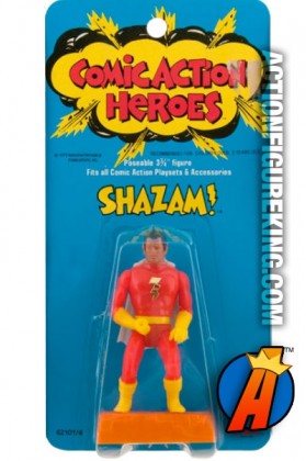 Mego Comic Action Heroes Shazam! (a.k.a. Captain Marvel) figure.