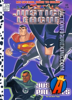 Dalmation Press Justice Prevails – Justice League coloring book.