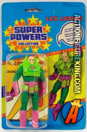 Vintage Kenner Super Powers Collection Lex Luthor action figure.