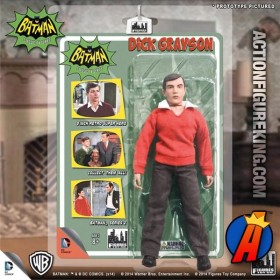 Figures Toy Co. Classic Batman TV Series Dick Grayson (akak ROBIN the Boy Wonder) Action Figure