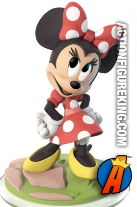 Disney Infinity 3.0 Minnie Mouse figure and gamepiece.
