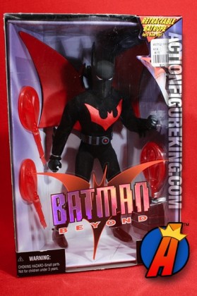 A packaged sample of this 9-inch scale Batman Beyond action figure from Hasbro.