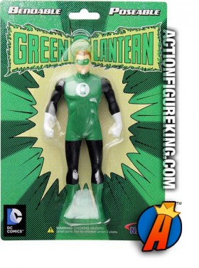 NJ CROCE DC COMICS THE NEW FRONTIER GREEN LANTERN 5.5-INCH SCALE BENDABLE FIGURE