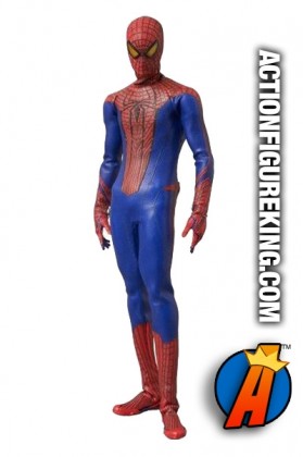 12 inch Medicom Real Action Heroes fully articulated Amazing Spider-Man movie action figure with authentic cloth outfit.
