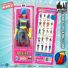 2018 DC COMICS 12-inch BATGIRL action figure with removable cowl and plastic belt in the MEGO stlye from FTC
