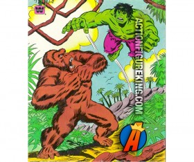 Whitman The Incredible Hulk 200-Piece Jungle Duel jigsaw puzzle.