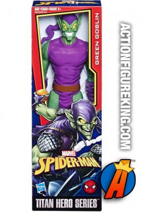 MARVEL SPIDER-MAN TITAN HERO SERIES SIXTH SCALE GREEN GOBLIN ACTION FIGURE from HASBRO