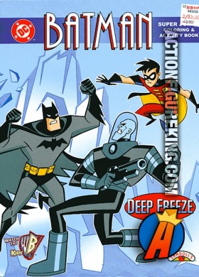 Batman Deep Freeze Coloring Book from Landolls.