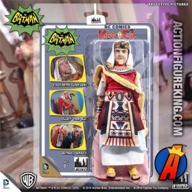 FIGURES TOY COMPANY BATMAN CLASSIC TV SERIES 8-INCH KING TUT ACTION FIGURE