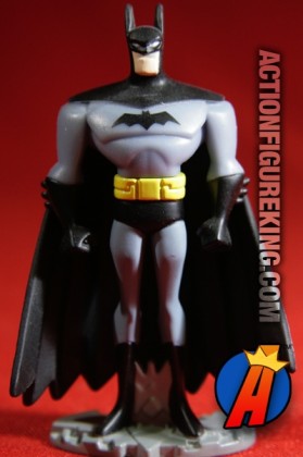 From the Justice League Unlimited animated series comes this die-cast Batman figure from Mattel.