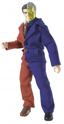 Mattel presents Batman Villain Two-Face as an 8 inch retro-action figure.