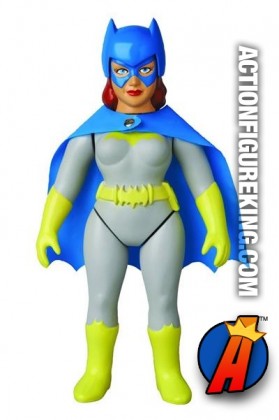 10-inch scale Medicom Sofubi Batgirl aciton figure.