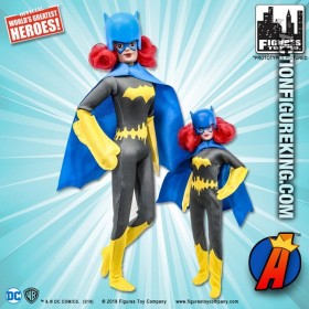 2018 DC COMICS SIXTH-SCALE BATGIRL MEGO Style ACTION FIGURE with CLOTH UNIFORM