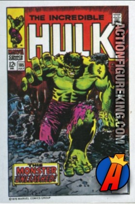 13 of 24 from the 1978 Drake&#039;s Cakes Hulk comics cover series.