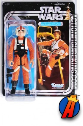 STAR WARS Sixth-Scale Jumbo LUKE SKYWALKER X-Wing Pilot KENNER Action Figure.