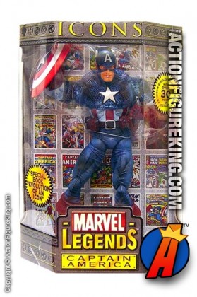 12 Inch Marvel Legends Captain America from their short-lived Icons series.