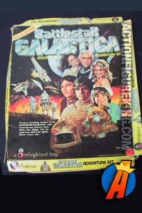 Battlestar Galactica Colorforms Playset circa 1978.