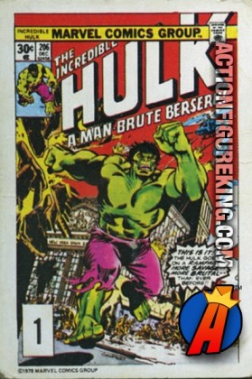 1 of 24 from the 1978 Drake&#039;s Cakes Hulk comics cover series.