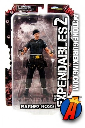 The EXPENDABLES  Beret variant BARNEY ROSS action figure from DST.