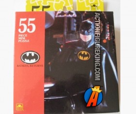 Batman Returns featuring Michael Keaton as Batman 55-Piece Mini Puzzle from Golden.