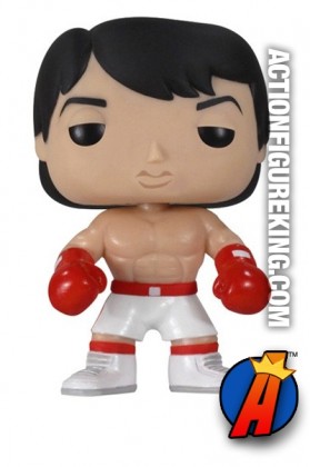 Funko Pop! Movies Rocky Balboa vinyl bobblehea figure.