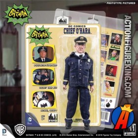 DC COMICS and FTC present this BATMAN CLASSIC TV Series 8-INCH CHIEF O&#039;HARA Action Figure circa 2016