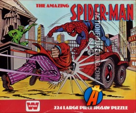 The Amazing Spider-Man vs Hammerhead and The Jackal Puzzle is a UK import from Whitman.