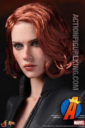 Sideshow and Hot Toys present this Movie Masterpiece 1:6 scale highly detailed Black Widow action figure.